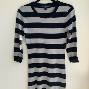 French Connection Fitted Sweater Dress Size 6/M